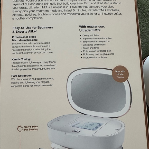 Microdermabrasion system. Bought from QVC over 2 years ago. Just opened it - Picture 3 of 3